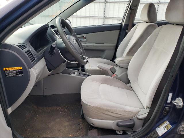 Photo 7 from auction – 2009 KIA SPECTRA EX with VIN KNAFE221X95627430