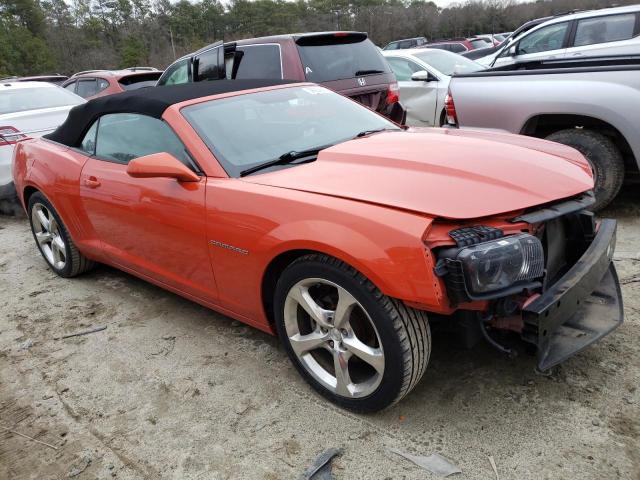 Photo 4 from auction – 2013 CHEVROLET CAMARO LT with VIN 2G1FB3D37D9242508