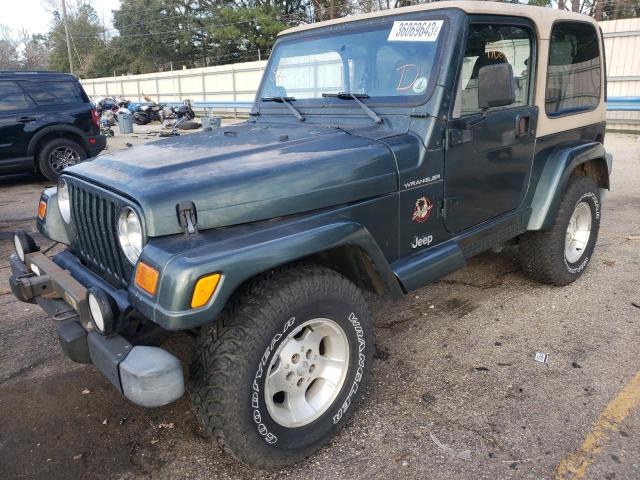 JEEP WRANGLER / 2002 with VIN 1J4FA59S62P738768 - Photo from auction