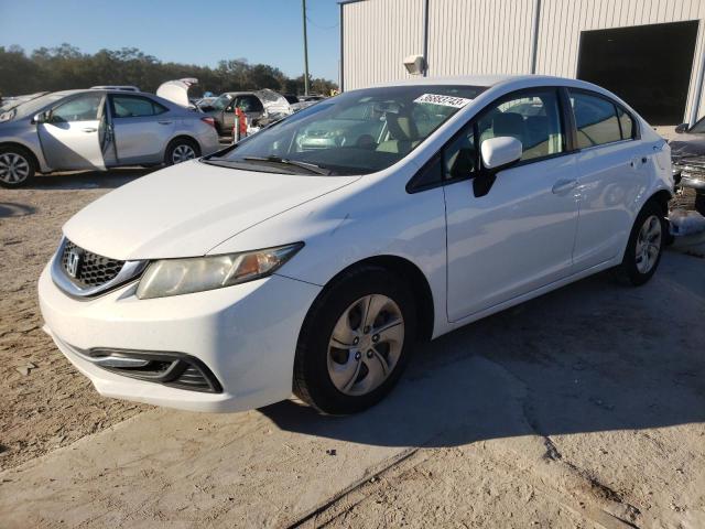HONDA CIVIC LX 2014 with VIN 19XFB2F53EE068763 - Photo from auction