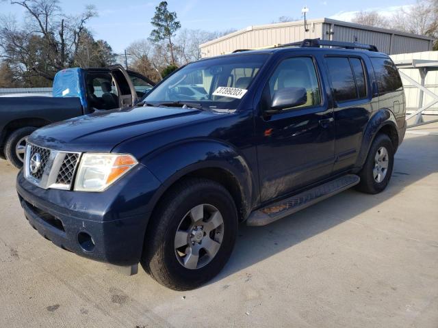 Photo 1 from auction – 2006 NISSAN PATHFINDER with VIN 5N1AR18U76C609466