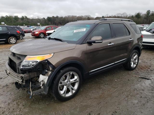FORD EXPLORER L 2015 with VIN 1FM5K8F88FGB87043 - Photo from auction