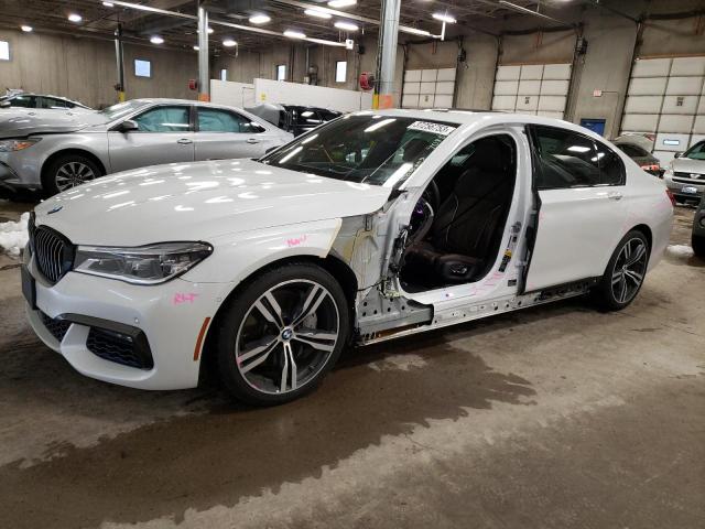 BMW 750 XI 2018 with VIN WBA7F2C5XJB238277 - Photo from auction