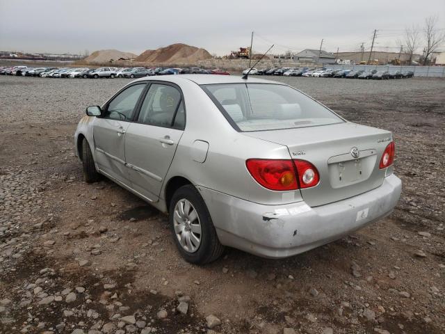 Photo 2 from auction – 2004 TOYOTA COROLLA CE with VIN JTDBR32E742033693
