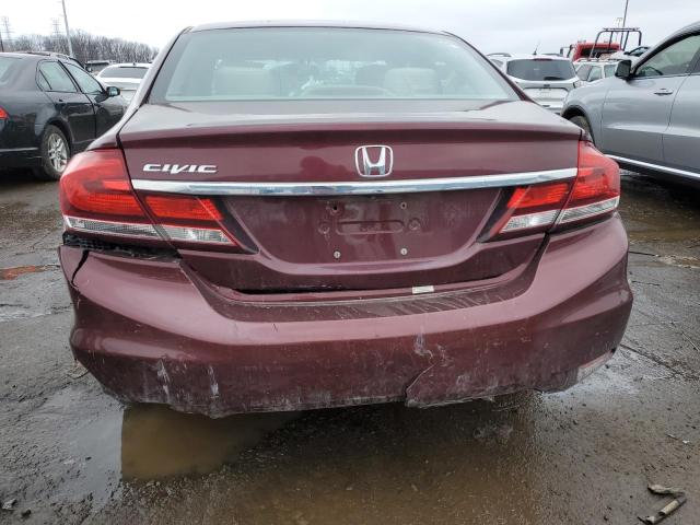 Photo 6 from auction – 2013 HONDA CIVIC EX with VIN 19XFB2F83DE078217