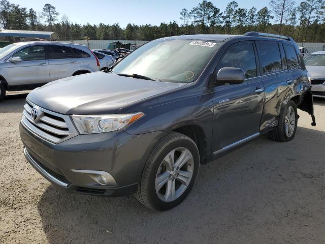 TOYOTA HIGHLANDER 2013 with VIN 5TDYK3EH3DS117958 - Photo from auction