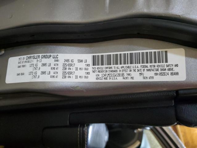 Photo 14 from auction – 2014 JEEP CHEROKEE L with VIN 1C4PJMCS1EW128185