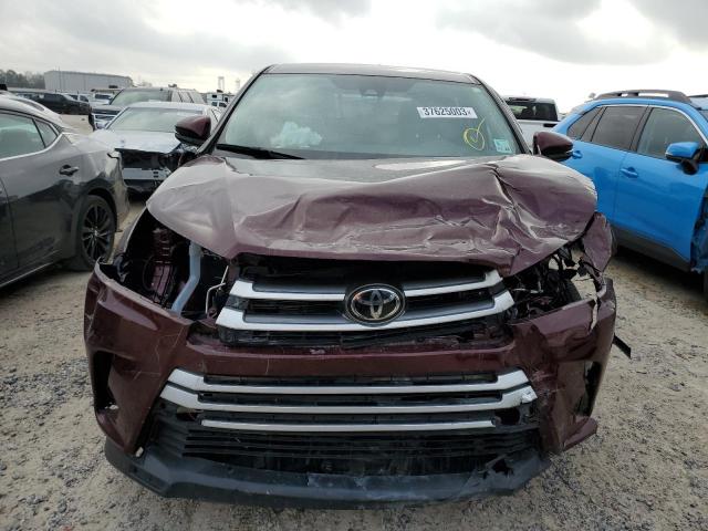 Photo 5 from auction – 2019 TOYOTA HIGHLANDER with VIN 5TDZARFH2KS059184