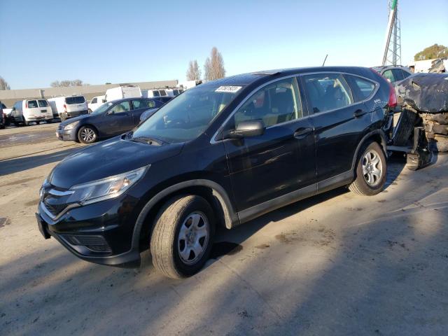 HONDA CR-V LX 2016 with VIN 2HKRM3H32GH547845 - Photo from auction