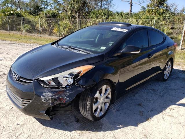 HYUNDAI ELANTRA GL 2013 with VIN 5NPDH4AE5DH185232 - Photo from auction