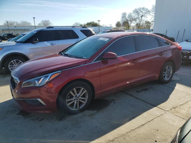 Photo 1 from auction – 2016 HYUNDAI SONATA SE with VIN 5NPE24AF7GH393647