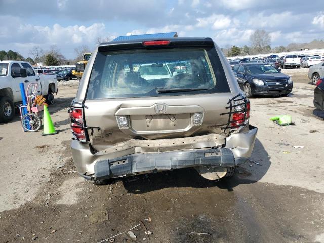 Photo 6 from auction – 2006 HONDA PILOT LX with VIN 5FNYF28186B042811