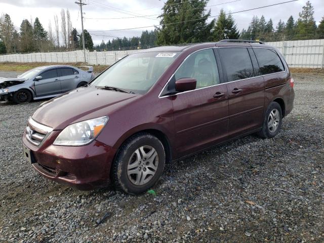 HONDA ODYSSEY EX 2007 with VIN 5FNRL38627B439320 - Photo from auction