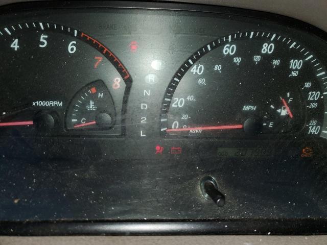 Photo 9 from auction – 2002 TOYOTA CAMRY LE with VIN 4T1BE30K22U098484