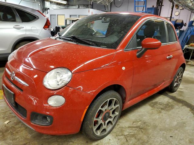 FIAT 500 SPORT 2012 with VIN 3C3CFFBR1CT370220 - Photo from auction