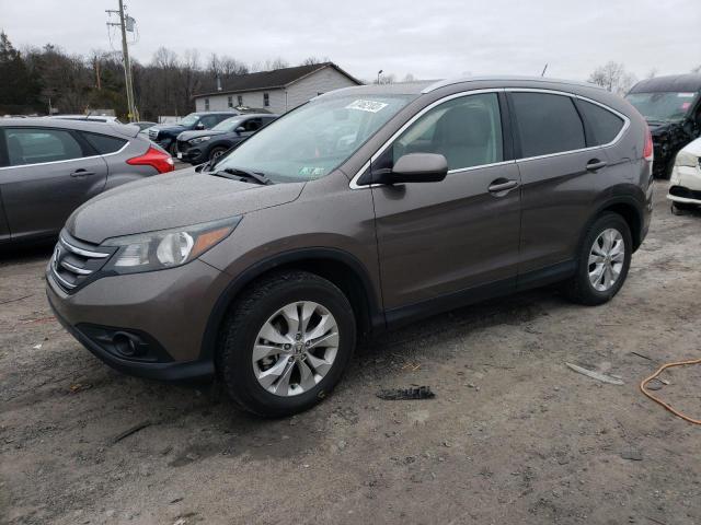 HONDA CR-V EXL 2014 with VIN 2HKRM4H77EH649602 - Photo from auction