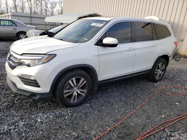 HONDA PILOT EXL 2016 with VIN 5FNYF5H80GB018938 - Photo from auction