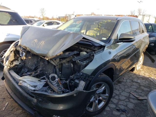 TOYOTA HIGHLANDER 2015 with VIN 5TDDKRFH9FS161580 - Photo from auction