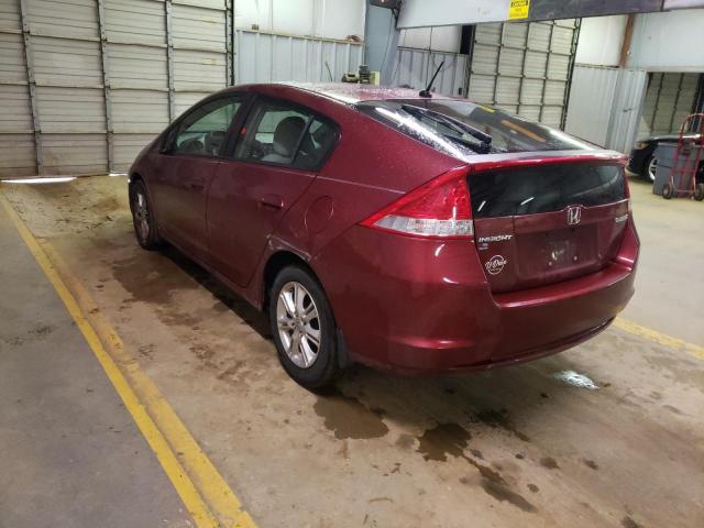 Photo 2 from auction – 2010 HONDA INSIGHT EX with VIN JHMZE2H76AS035457