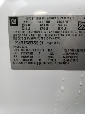 Photo 14 from auction – 2014 GMC TERRAIN SL with VIN 2GKFLTE36E6220199