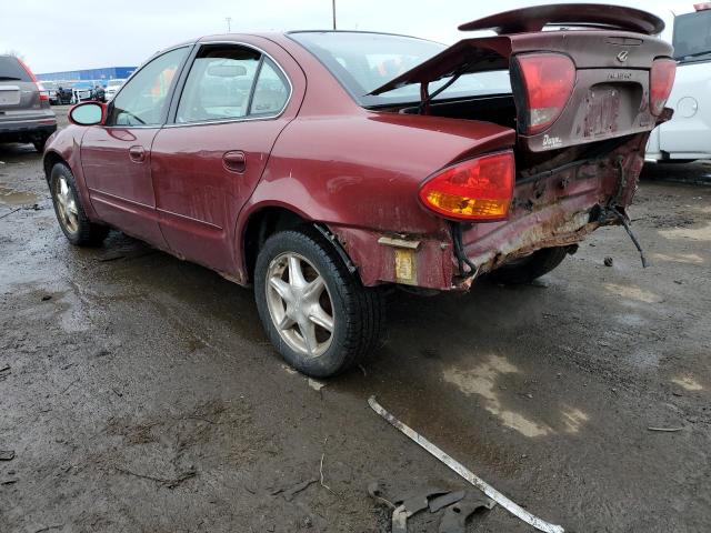 Photo 2 from auction – 2000 OLDSMOBILE ALERO GLS with VIN 1G3NF52E2YC392841