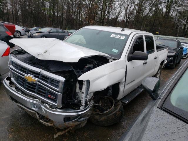 CHEVROLET SILVERADO 2014 with VIN 3GCPCREC4EG144666 - Photo from auction