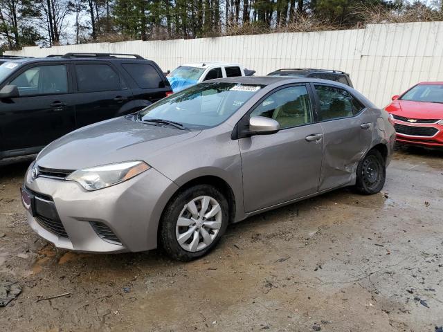 Photo 1 from auction – 2016 TOYOTA COROLLA L with VIN 2T1BURHE8GC658795