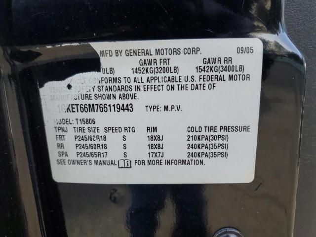 Photo 14 from auction – 2006 GMC ENVOY DENA with VIN 1GKET66M766119443