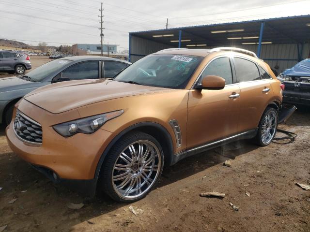 INFINITI FX50 2009 with VIN JNRBS18WX9M200536 - Photo from auction