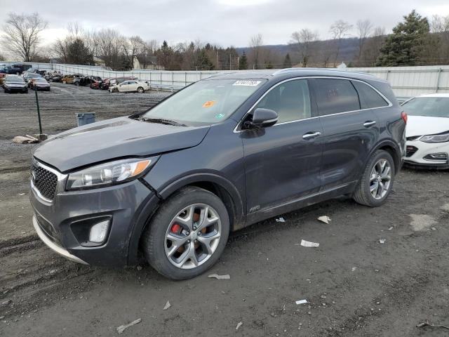 KIA SORENTO SX 2017 with VIN 5XYPKDA58HG313748 - Photo from auction