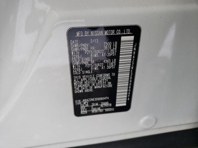Photo 14 from auction – 2013 INFINITI QX56 with VIN JN8AZ2NE2D9060474