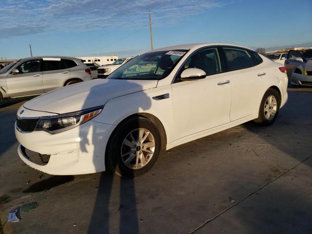 KIA OPTIMA LX 2016 with VIN KNAGT4L30G5074998 - Photo from auction