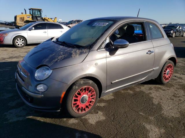 FIAT 500 LOUNGE 2013 with VIN 3C3CFFCR3DT580866 - Photo from auction