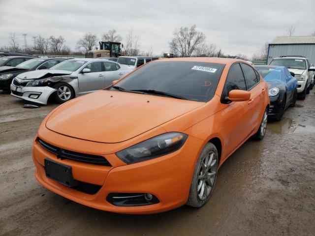 DODGE DART SXT 2013 with VIN 1C3CDFBA1DD310364 - Photo from auction