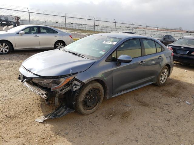TOYOTA COROLLA LE 2021 with VIN JTDEPMAE6MJ180846 - Photo from auction