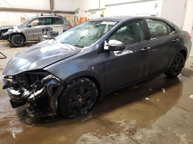 TOYOTA COROLLA L 2014 with VIN 2T1BURHE0EC003513 - Photo from auction