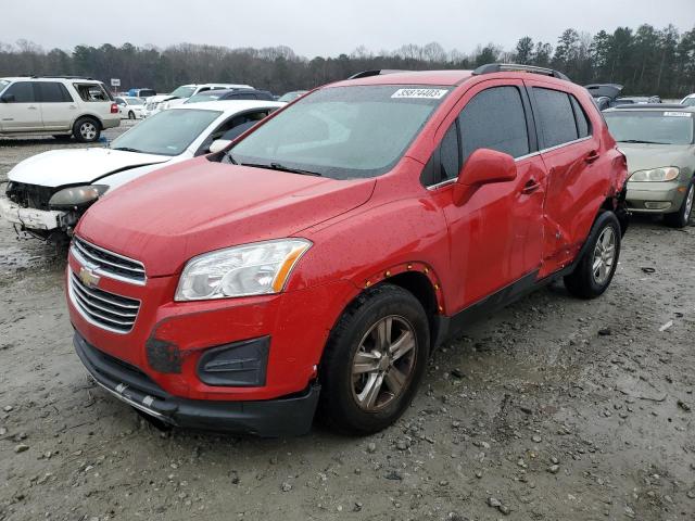 CHEVROLET TRAX 1LT 2016 with VIN KL7CJLSB7GB638509 - Photo from auction