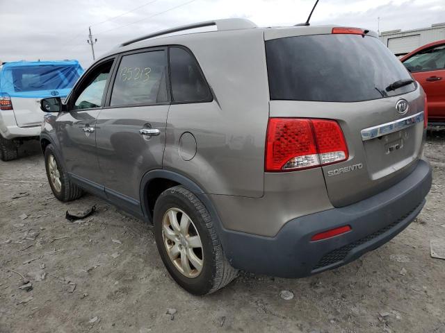 Photo 2 from auction – 2013 KIA SORENTO LX with VIN 5XYKT4A67DG416654