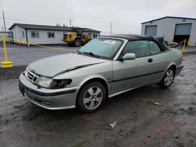 SAAB 9-3 SE 2002 with VIN YS3DF78K927003271 - Photo from auction