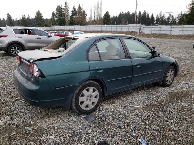 Photo 3 from auction – 2001 HONDA CIVIC EX with VIN JHMES26711S000710