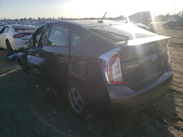 Photo 2 from auction – 2013 TOYOTA PRIUS with VIN JTDKN3DU6D1644286