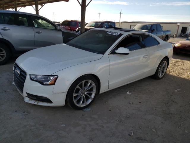 AUDI A5 PREMIUM 2013 with VIN WAUCFAFR9DA001992 - Photo from auction
