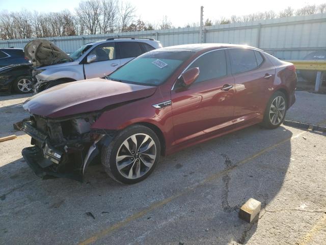 KIA OPTIMA SX 2015 with VIN 5XXGR4A65FG506381 - Photo from auction
