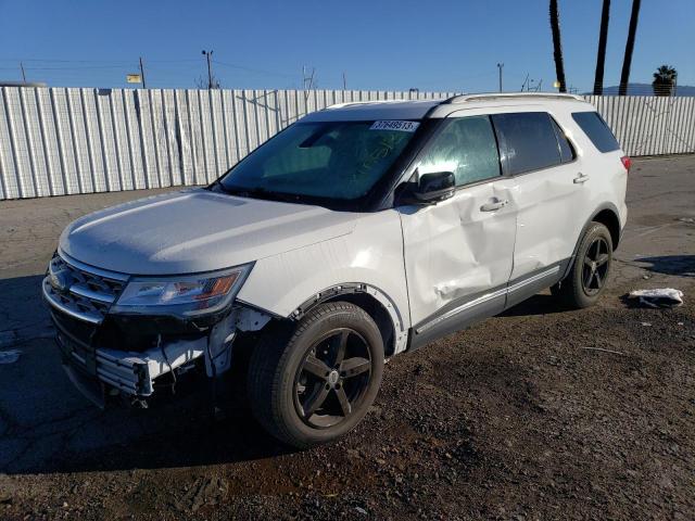 FORD EXPLORER X 2018 with VIN 1FM5K7D81JGB79596 - Photo from auction