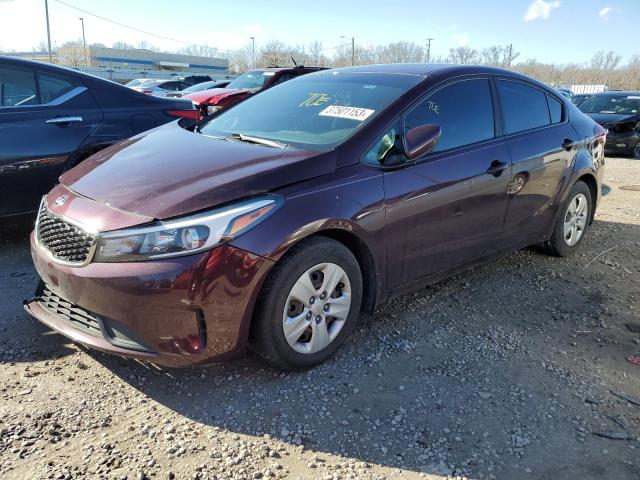 KIA FORTE LX 2017 with VIN 3KPFK4A73HE130865 - Photo from auction