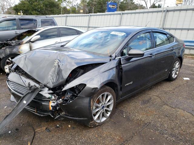 FORD FUSION SE 2017 with VIN 3FA6P0LU8HR181046 - Photo from auction