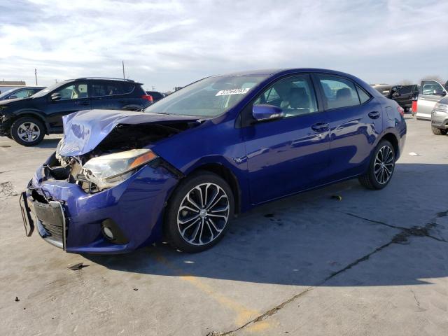 TOYOTA COROLLA L 2014 with VIN 5YFBURHE6EP085151 - Photo from auction