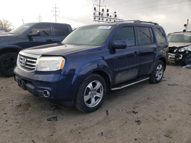 HONDA PILOT EXL 2013 with VIN 5FNYF3H54DB006720 - Photo from auction