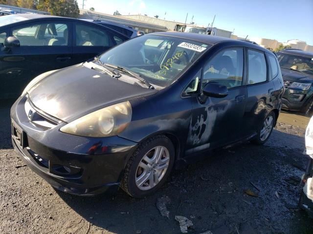 HONDA FIT 2007 with VIN JHMGD38657S037524 - Photo from auction