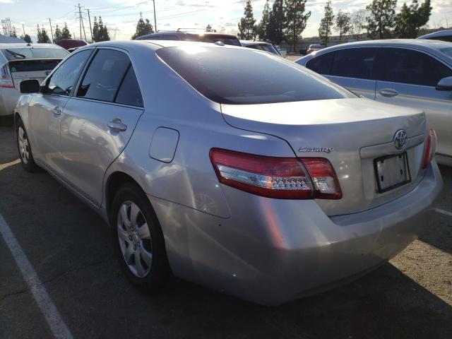 Photo 2 from auction – 2011 TOYOTA CAMRY BASE with VIN 4T1BF3EK8BU684502